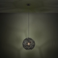 Eglo - Luster na lanku 1xE27/60W/230V pr. 41 cm čierna