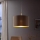 Eglo - Luster na lanku 1xE27/60W/230V taupe