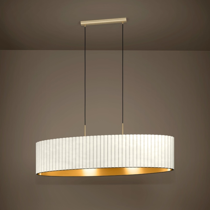 Eglo - Luster na lanku 2xE27/40W/230V biela