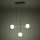 Eglo - Luster na lanku 3xE14/40W/230V zlatá/čierna