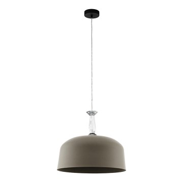 Eglo - Luster na lanku 3xE27/10W/230V hnedá