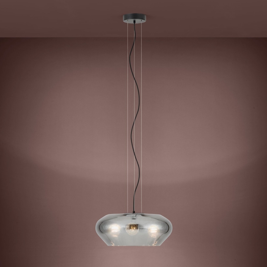 Eglo - Luster na lanku 3xE27/20W/230V