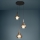 Eglo - Luster na lanku 3xE27/28W/230V medený