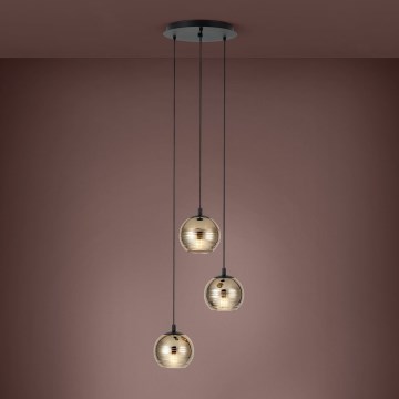 Eglo - Luster na lanku 3xE27/40W/230V