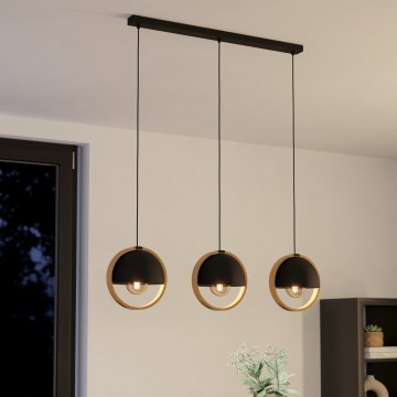Eglo - Luster na lanku 3xE27/40W/230V