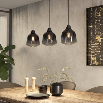 Eglo - Luster na lanku 3xE27/40W/230V