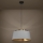 Eglo - Luster na lanku 3xE27/40W/230V šedá/zlatá