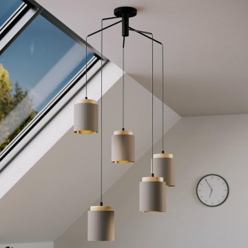 Eglo - Luster na lanku 5xE27/40W/230V pavúk
