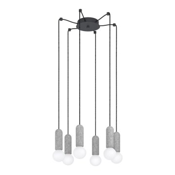 Eglo - Luster na lanku 6xE27/40W/230V pavúk