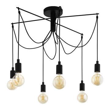 Eglo - Luster na lanku 6xE27/60W/230V