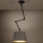 Eglo - Luster na tyči 1xE27/40W/230V hnedá