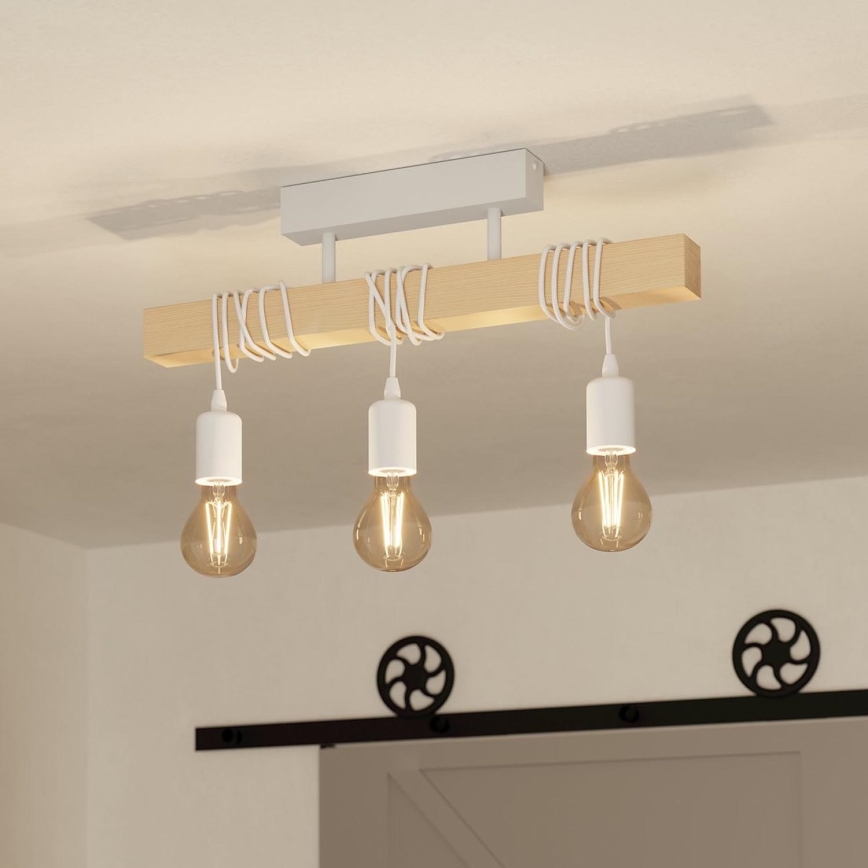 Eglo - Luster prisadený TOWNSHEND 3xE27/60W/230V