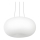 Eglo - Náhradné sklo k lustru, stropnému svietidlu a lampe OPTICA pr. 45 cm