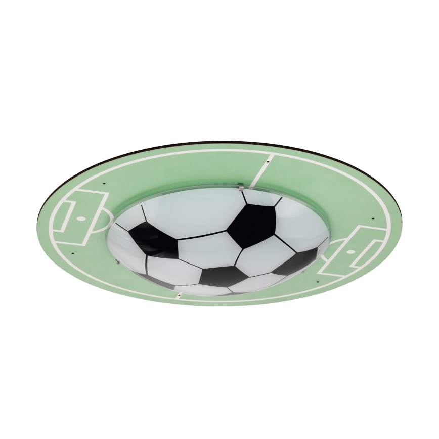 Eglo - Náhradné sklo k stropnému svietidlu TABARA E27 pr. 25 cm futbalová lopta