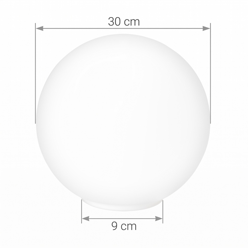 Eglo - Náhradné sklo k lustru RONDO pr. 30 cm