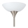 Eglo - Náhradné tienidlo k lampe UP 2 27,5x8 cm biela