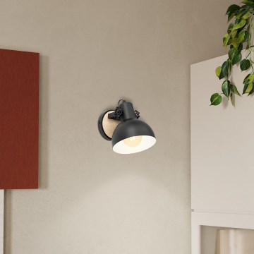 Eglo - Nástenné svietidlo 1xE27/28W/230V - FSC certifikované