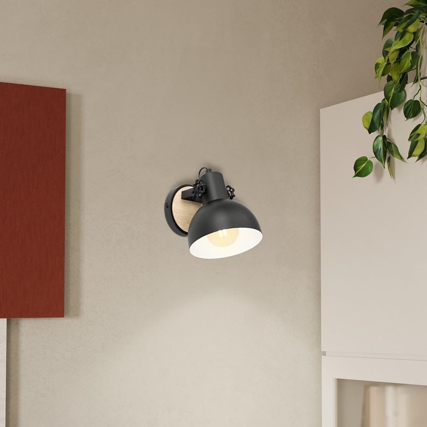 Eglo - Nástenné svietidlo 1xE27/28W/230V - FSC certifikované
