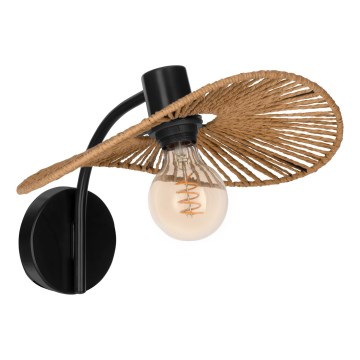 Eglo - Nástenné svietidlo 1xE27/42W/230V hnedá/čierna