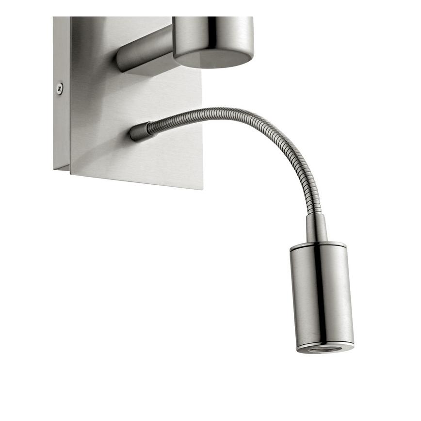 Eglo - Nástenné svietidlo TUNJA 1xE27/60W/230V + LED/2,1W/230V