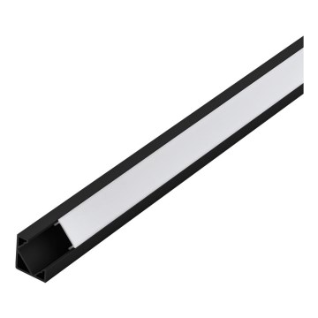 Eglo - Nástenný profil pre LED pásiky 18x18x2000 mm