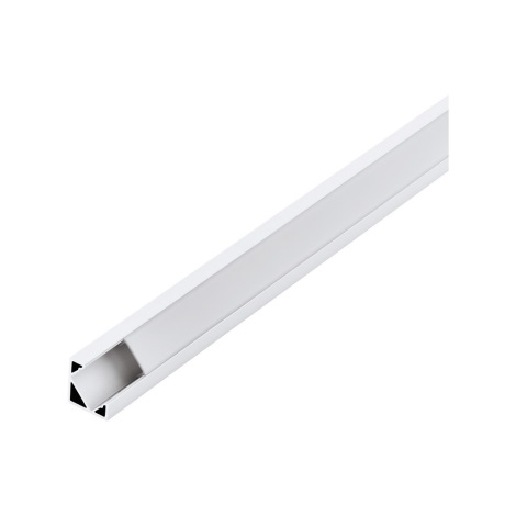 Eglo - Nástenný profil pre LED pásiky CORNER 18x18x1000 mm