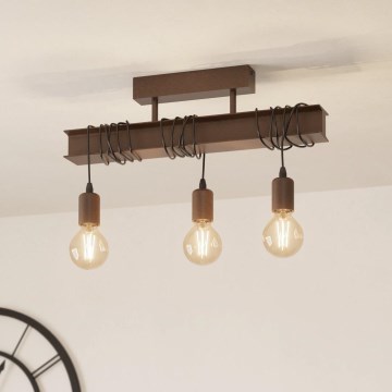Eglo - Prisadený luster TOWNSHEND 3xE27/60W/230V