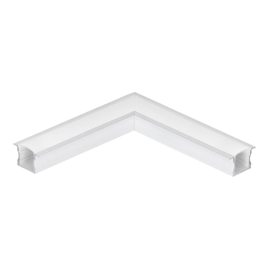 Eglo - Rohový profil pre LED pásiky 23x15x110 mm