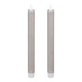 Eglo - SADA 2x LED Sviečka LED/1xAAA 24,5 cm šedá