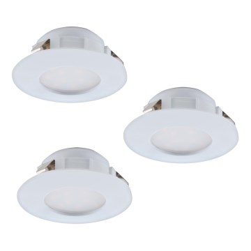 Eglo - SADA 3x LED podhľadové svietidlo PINEDA 1xLED/6W/230V