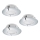 Eglo - SADA 3x LED podhľadové svietidlo PINEDA 1xLED/6W/230V