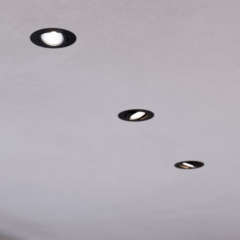 Eglo - SADA 3x LED Stmievateľné podhľadové svietidlo SALICETO LED/6W/230V