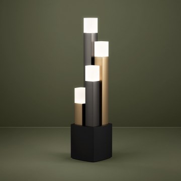 Eglo Stars of Light - LED Stmievateľná stolná lampa 4xLED/3,7W/230V 3000K antracit/zlatá