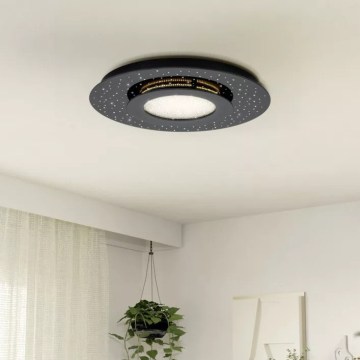 Eglo Stars of Light - LED Stmievateľné stropné svietidlo LED/24W/230V + diaľkové ovládanie