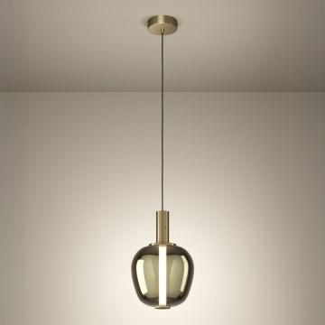 Eglo Stars of Light - LED stmievateľný luster na lanku LED/6W/230V + LED/1,6W zlatý