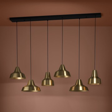 Eglo Stars of Light - Luster na lanku 6xE27/40W/230V zlatá