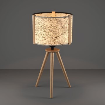 Eglo Stars of Light - Stolná lampa 1xE27/25W/230V béžová