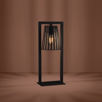 Eglo Stars of Light - Stolná lampa 1xE27/40W/230V čierna