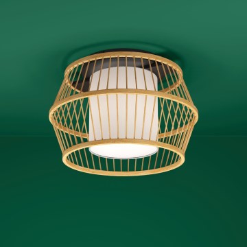 Eglo Stars of Light - Stropné svietidlo 1xE27/40W/230V bambus