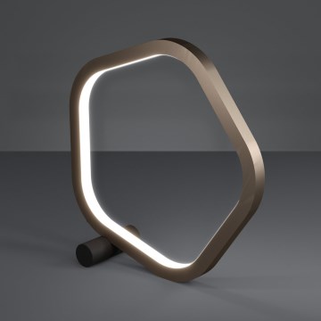 Eglo - Stmievateľná LED stolná lampa LED/7W/230V mosadz