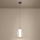 Eglo - stmievateľný LED luster na lanku LED/7W/230V + LED/1,6W 2200-6500K čierny chróm