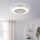 Eglo - stmievateľný LED stropný ventilátor 3xLED/12,6W/230V 2700-6500K priemer 55 cm biely + diaľkové ovládanie