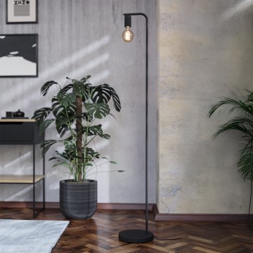 Eglo - Stojacia lampa 1xE27/40W/230V čierna