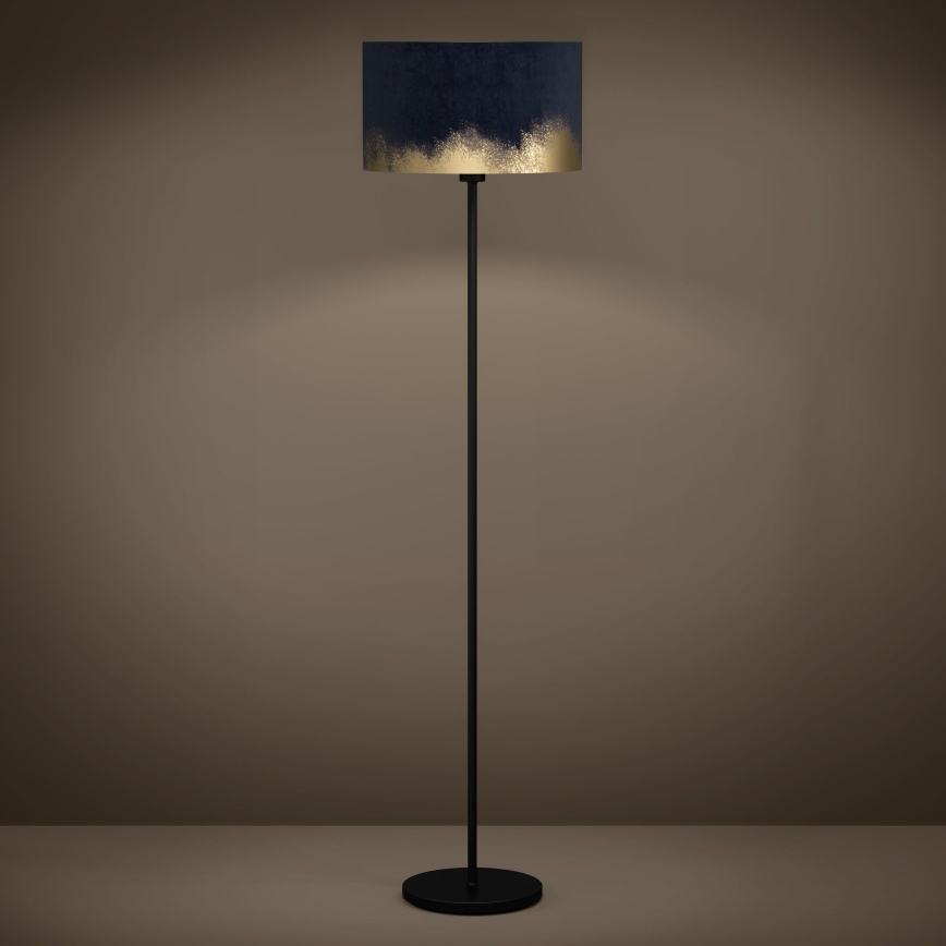 Eglo - Stojacia lampa 1xE27/40W/230V modrá/zlatá