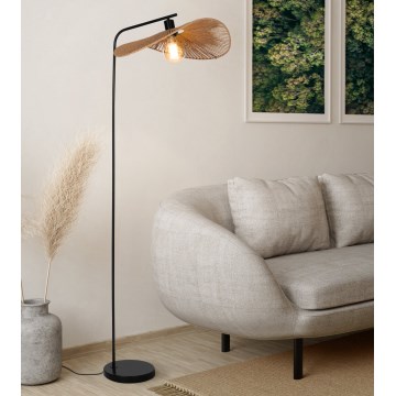 Eglo - Stojacia lampa 1xE27/42W/230V hnedá/čierna