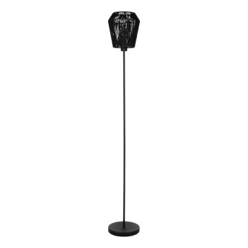 Eglo - Stojacia lampa 1xE27/60W/230V čierna
