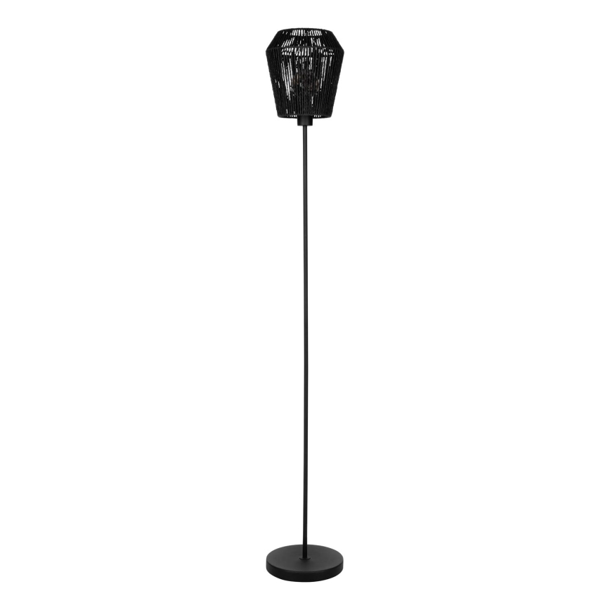 Eglo - Stojacia lampa 1xE27/60W/230V čierna