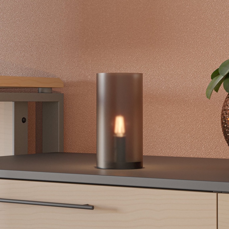 Eglo - Stolná lampa 1xE14/40W/230V béžová