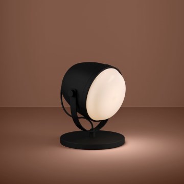 Eglo - Stolná lampa 1xE27/28W/230V čierna