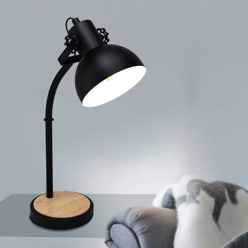 Eglo - Stolná lampa 1xE27/28W/230V